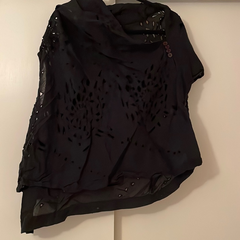 Moyuru cotton linen top